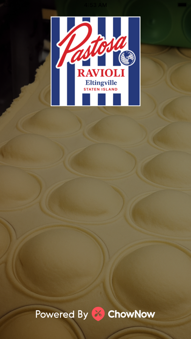 Pastosa Ravioli of Eltingville iPhone screenshot 1 - Food & Drink app