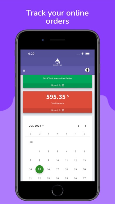 Polar Oils app screenshot 2
