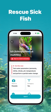 Aquario: Aquarium Manager Pro iPhone screenshot