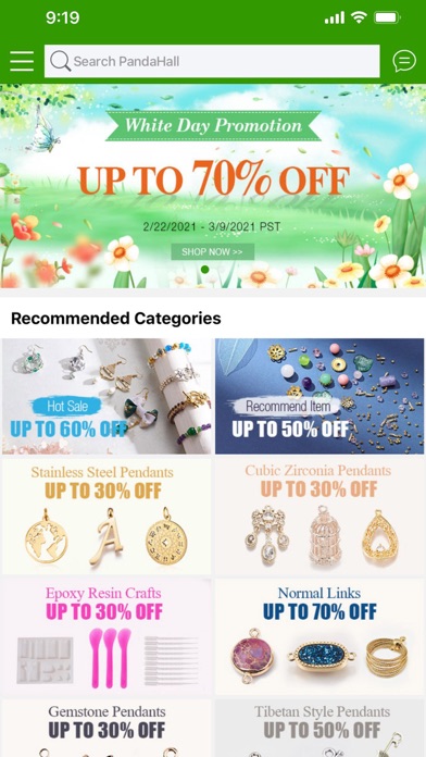 Pandahall  Beads Screenshot