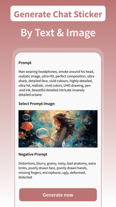 AI Sticker Generator Screenshot