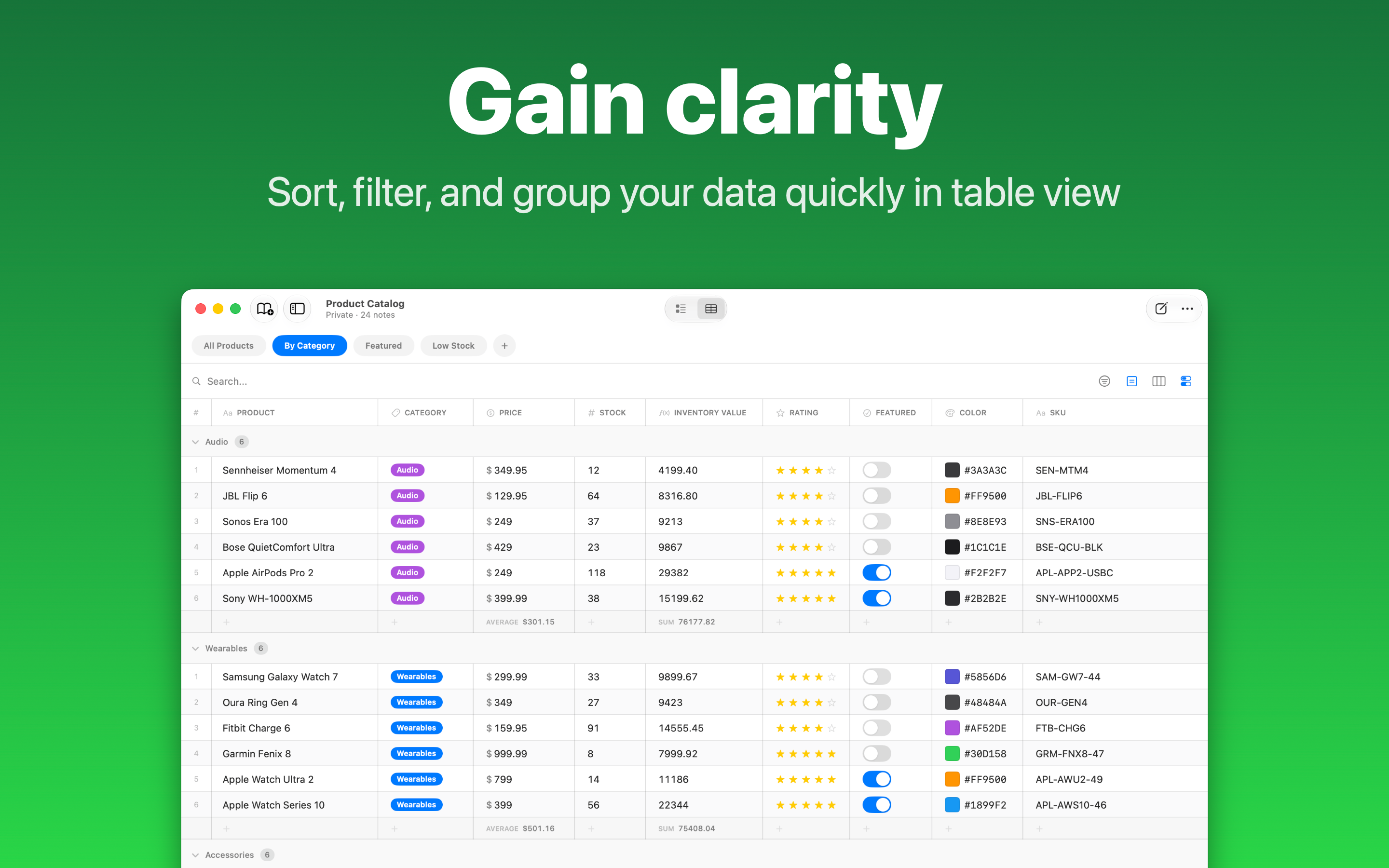 Neatbase: Personal Database screenshot 21
