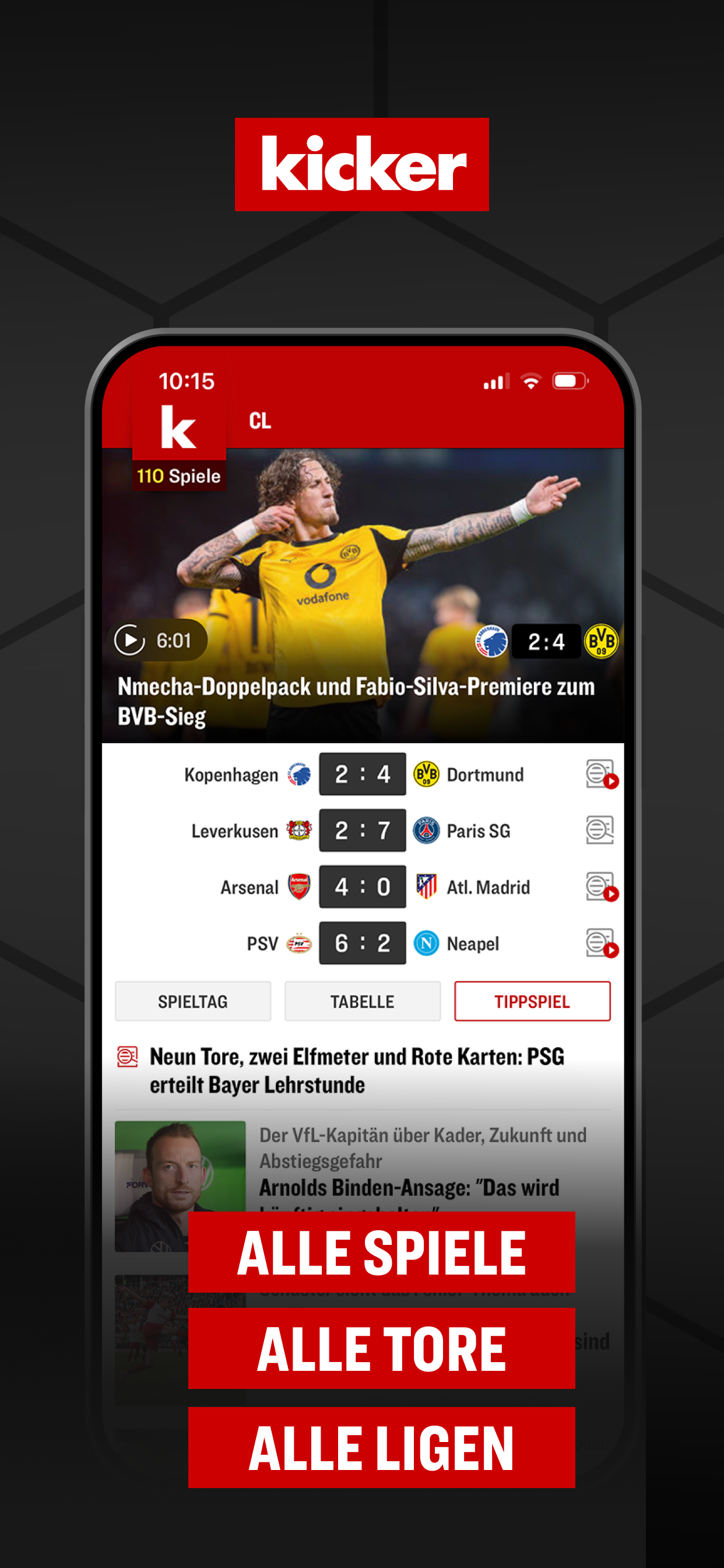 kicker Fußball News