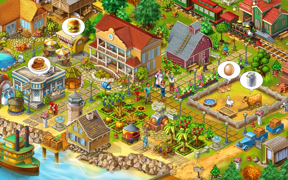 #1. Jane's Farm: Play Harvest Town (macOS) Bởi: Playcus Limited
