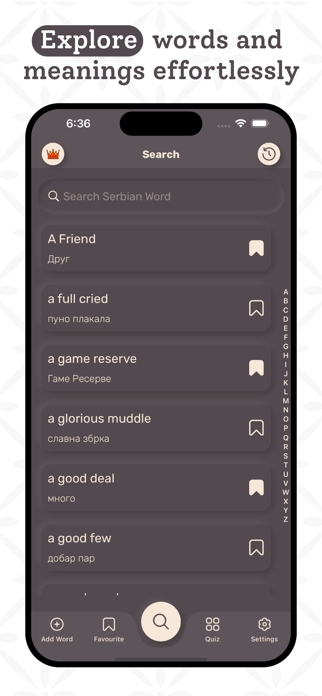 Serbian Dictionary Screenshot 2 of 8