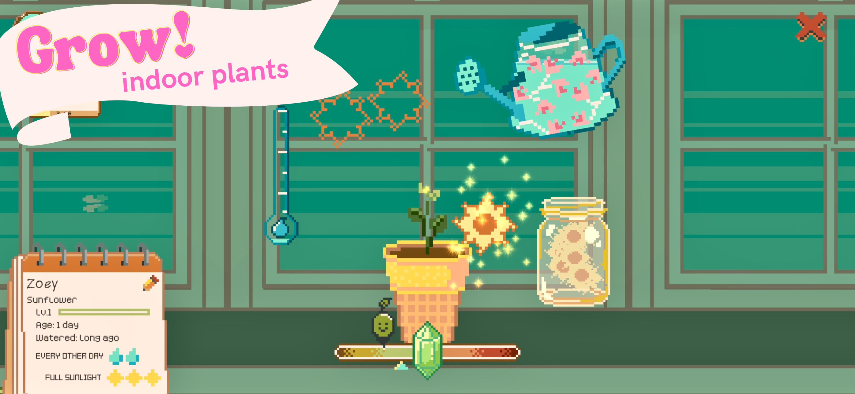 Window Garden - Lofi Idle Game