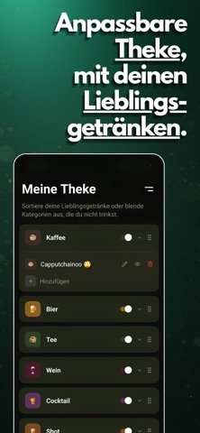 GlassUp · Drink Tracker screenshot