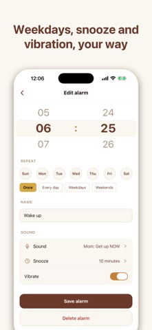 Not Bed: Voice Alarm Screenshot 7 of 10