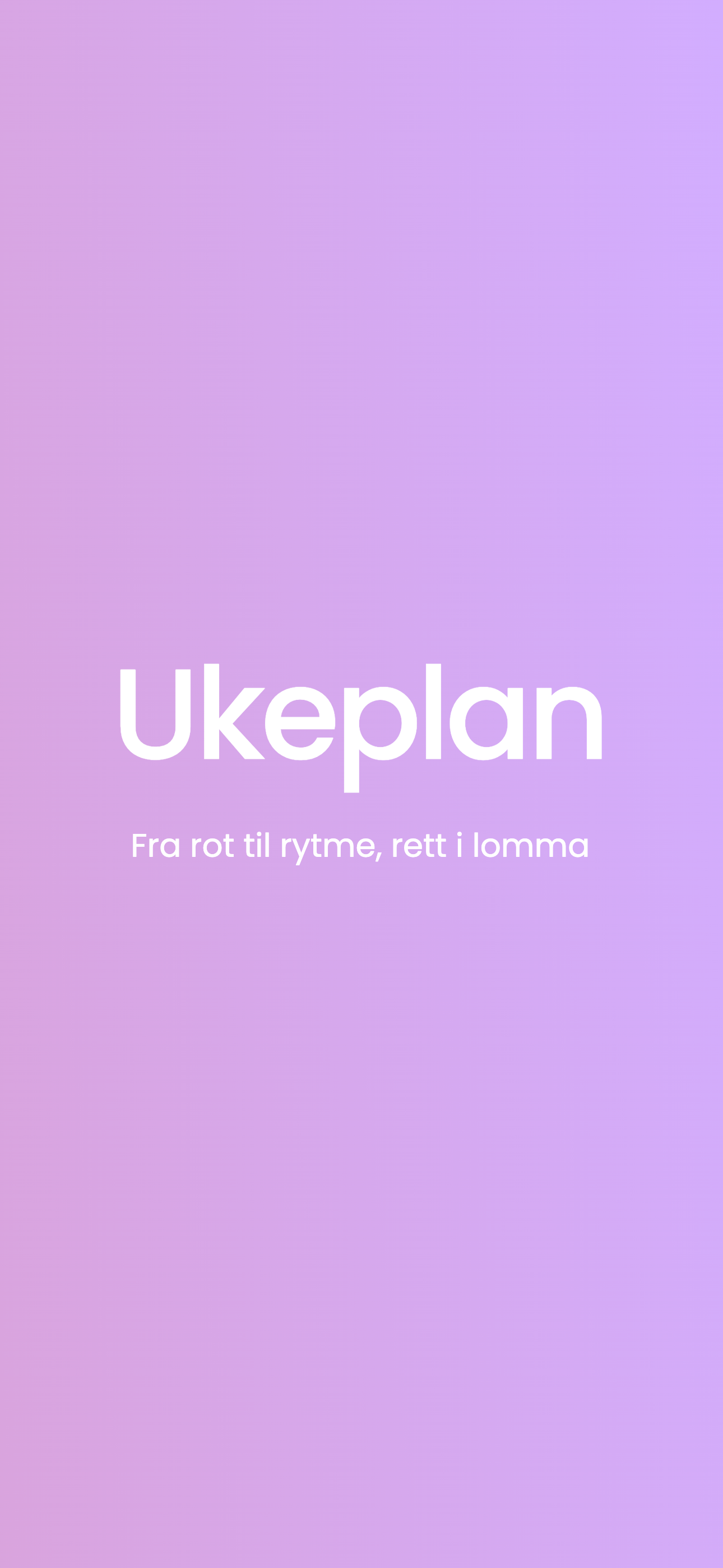 Ukeplan screenshot 6