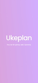 Ukeplan screenshot