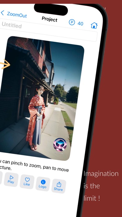 ZoomOut - Out paint your photo Screenshot