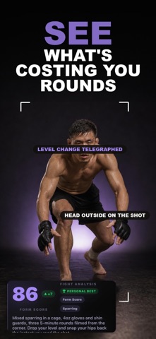 MMA AI: Cage Coach iPhone screenshot