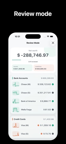Balx - Assets & Liabilities screenshot