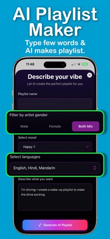 Music Playlist Maker, Transfer Screenshot 2 of 6