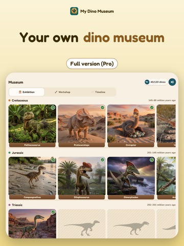 My Dino Museum: Dinosaur Games screenshot