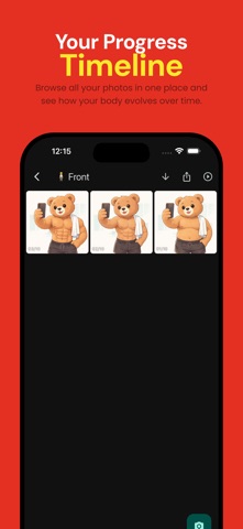 Body Timeline: Track your body iPhone screenshot