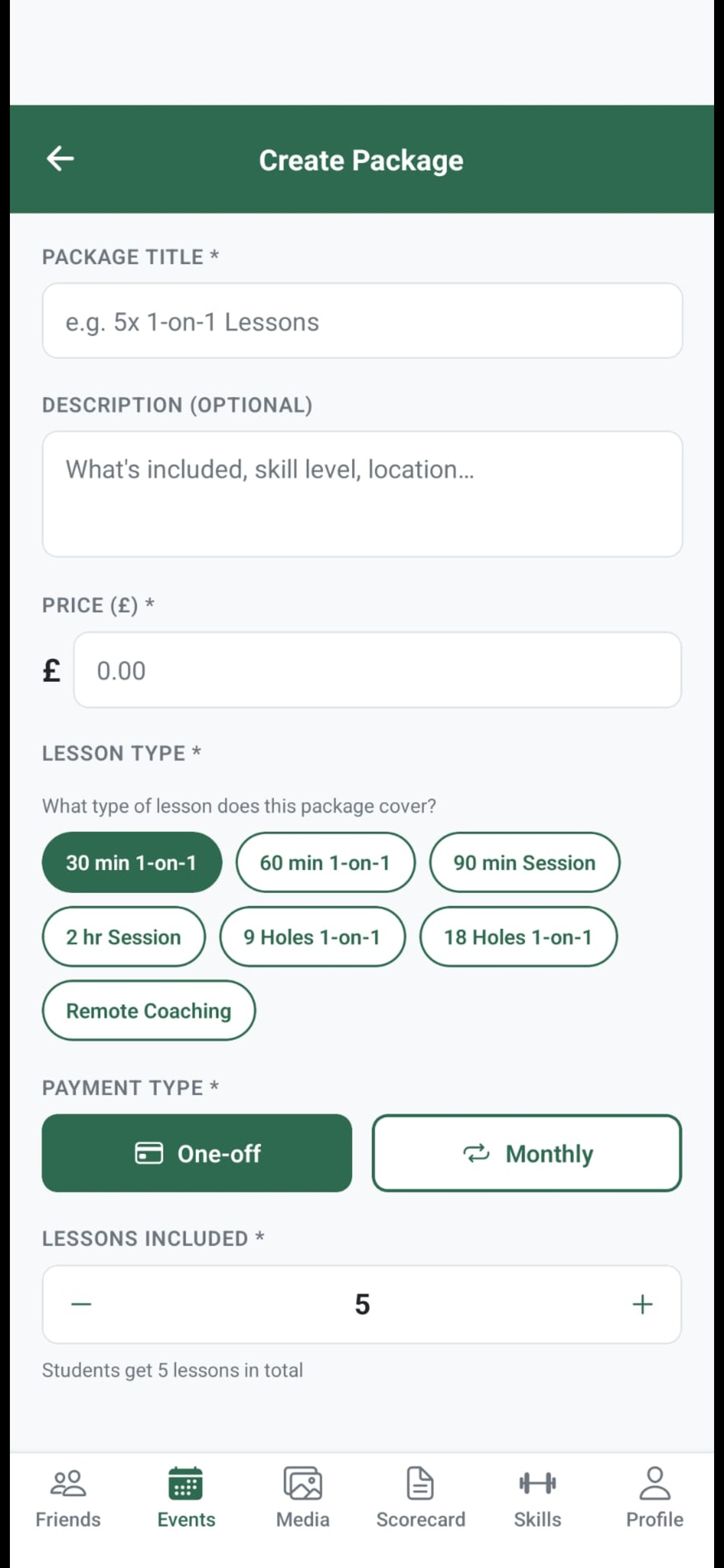 Coach Caddie screenshot 5