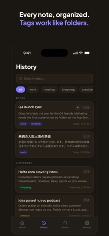 Voice Notes: Any Language Screenshot 4 of 5
