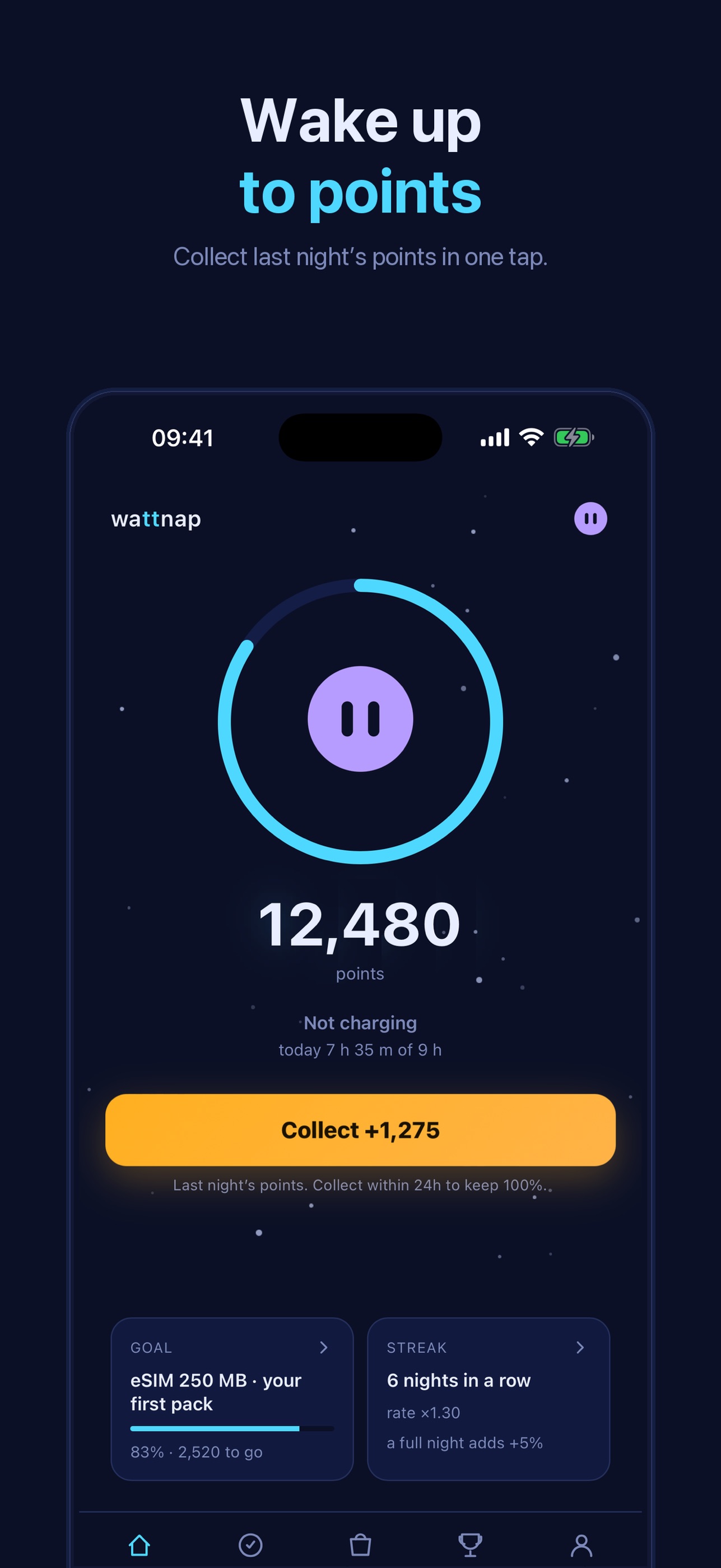 Screenshot 2 of Wattnap