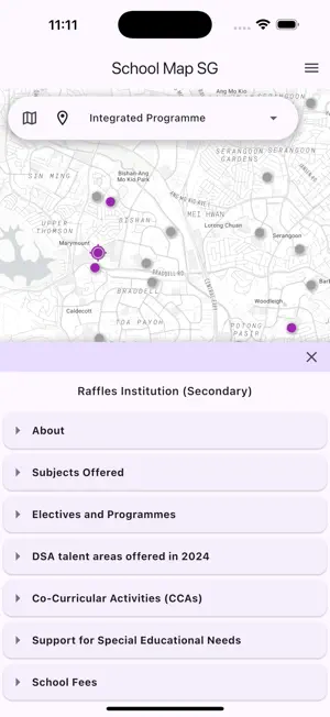 School Map SG screenshot 4