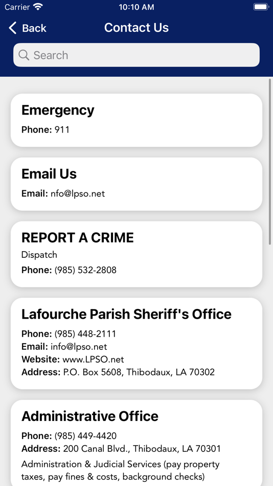 #2. Lafourche Parish Sheriff (iOS) 由: Lafourche Parish Sheriff's Office