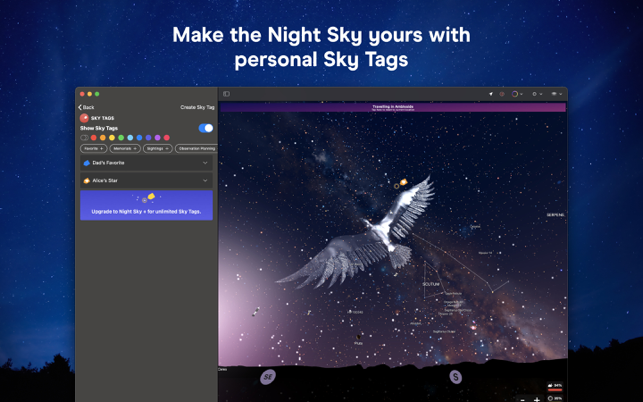 ‎Night Sky Screenshot