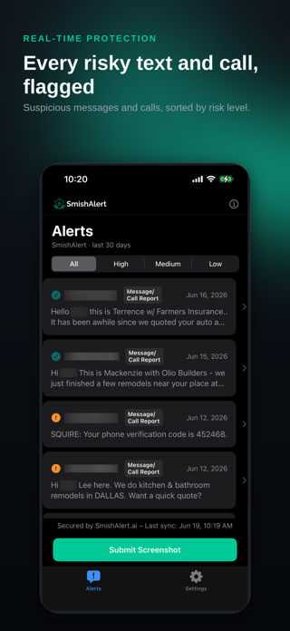 SmishAlert Screenshot 1 of 6