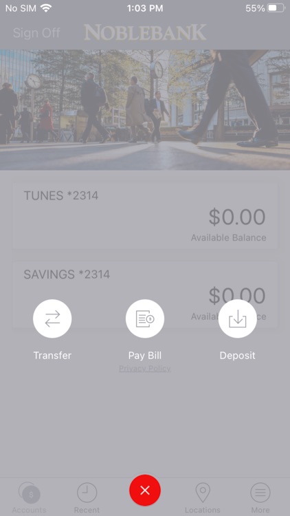 NobleBank Business Mobile