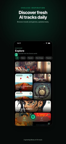 Sonora Music: AI Song Maker screenshot