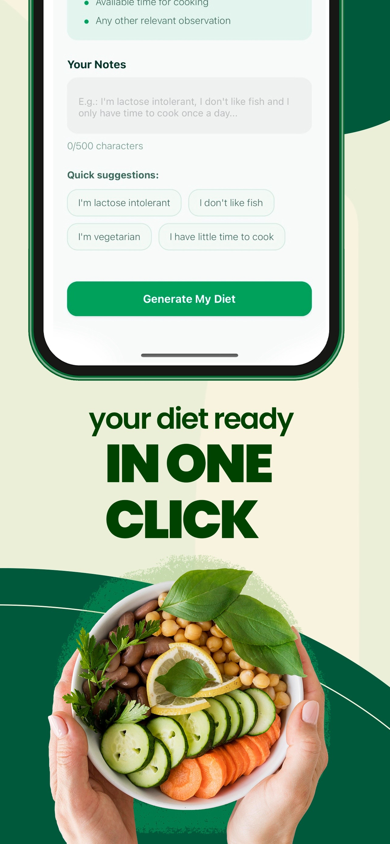 Mynu - Nutrition assistant
