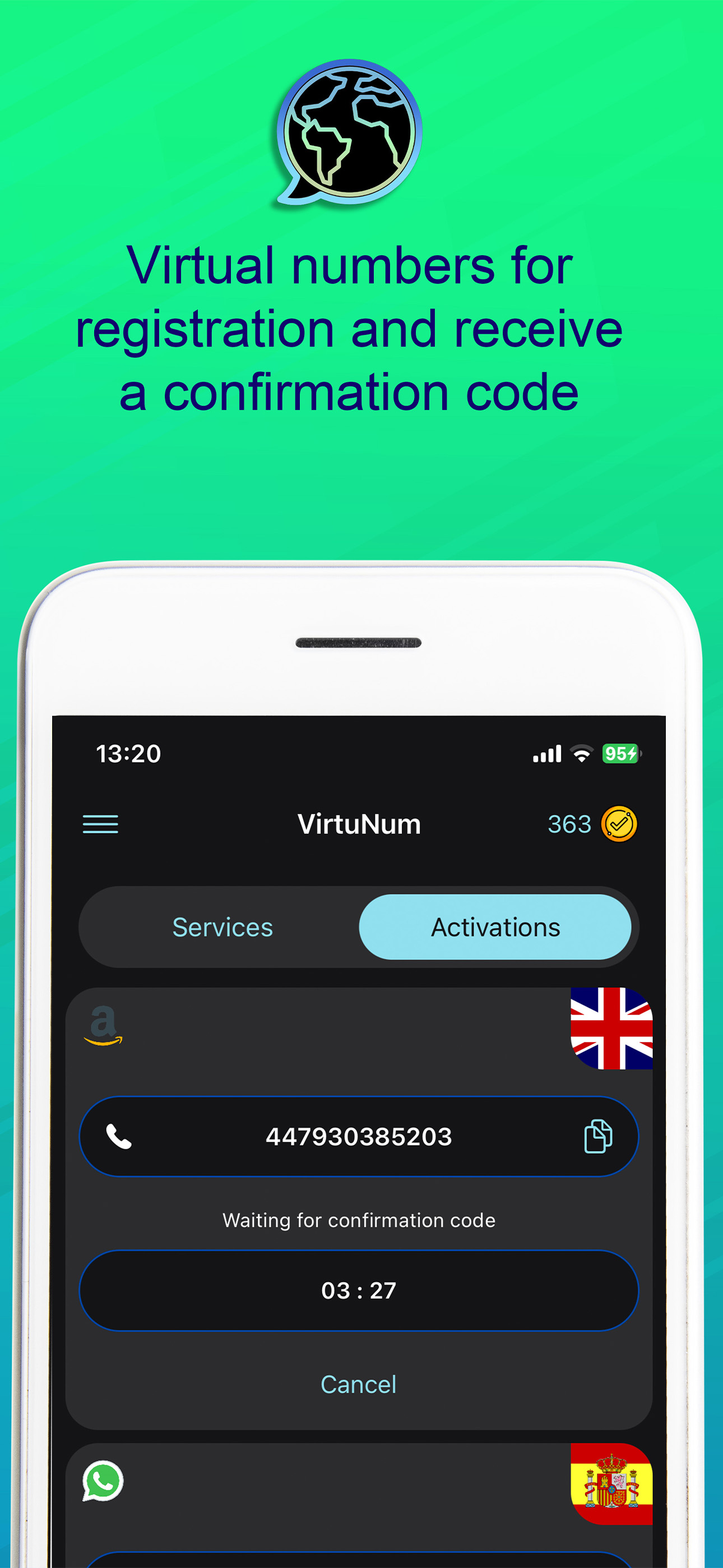 VirtuNum - Virtual Number