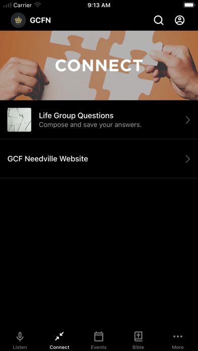GCF Needville Screenshot