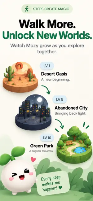 Mozy: Walk to Earn Screen Time screenshot 3
