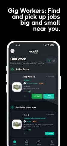 PickUP get to it iPhone screenshot