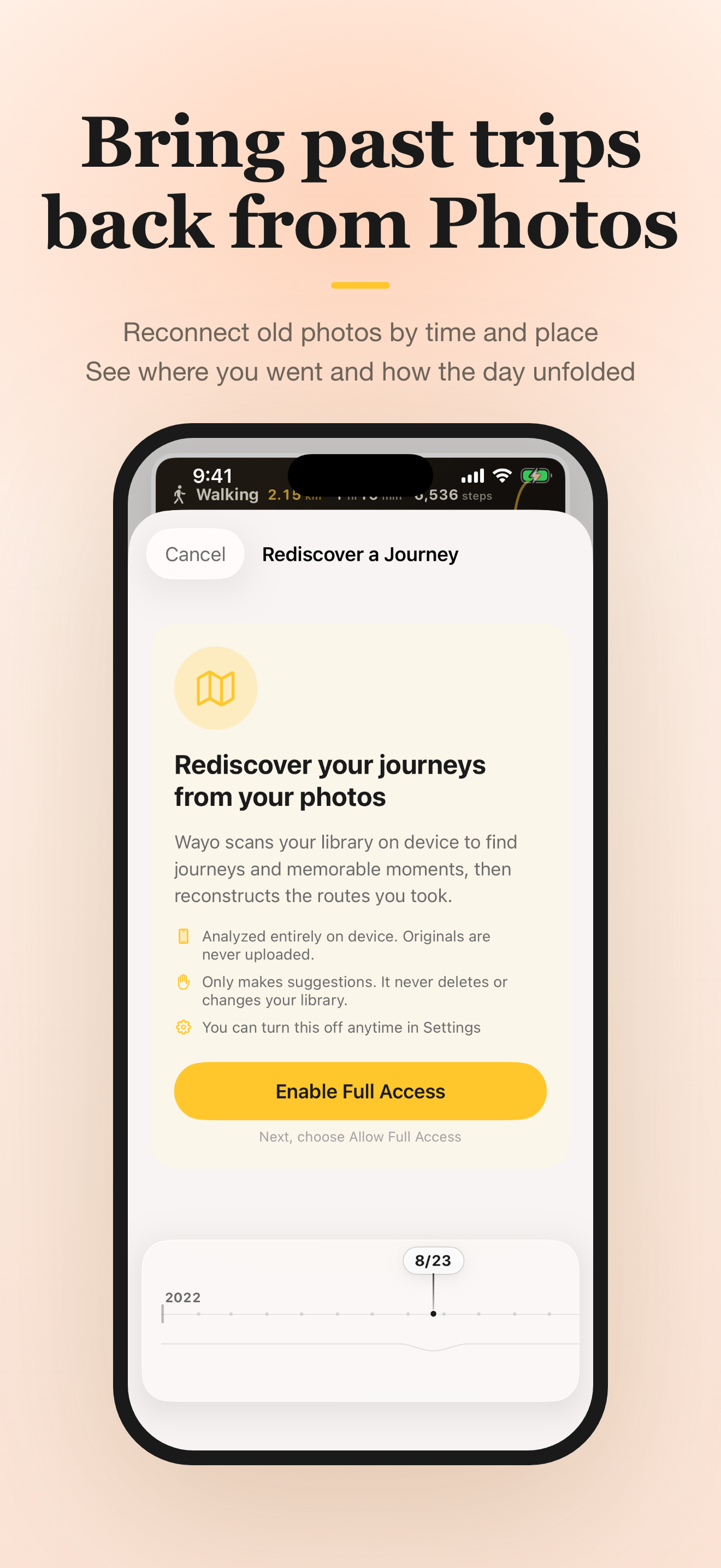 Wayo: Pedometer & Walk Journal screenshot 4
