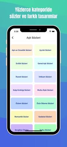 Aşk ve Sevgi Sözleri screenshot