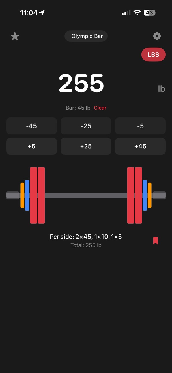 iPhone screenshot