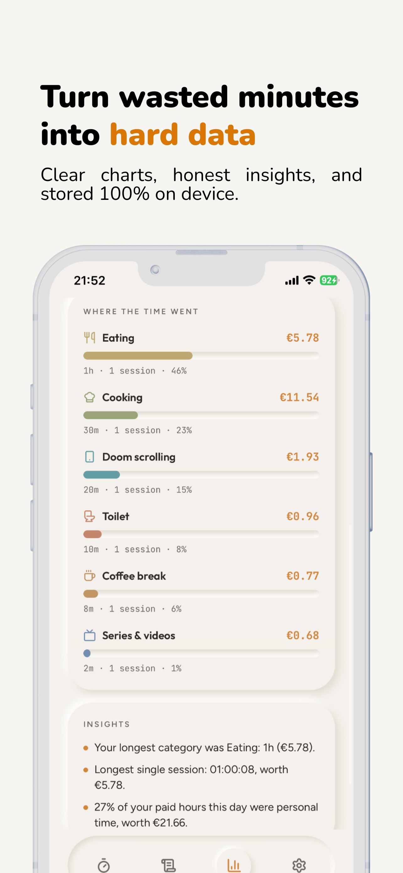 Screenshot 5 of Breakwage: Paid Time Tracker