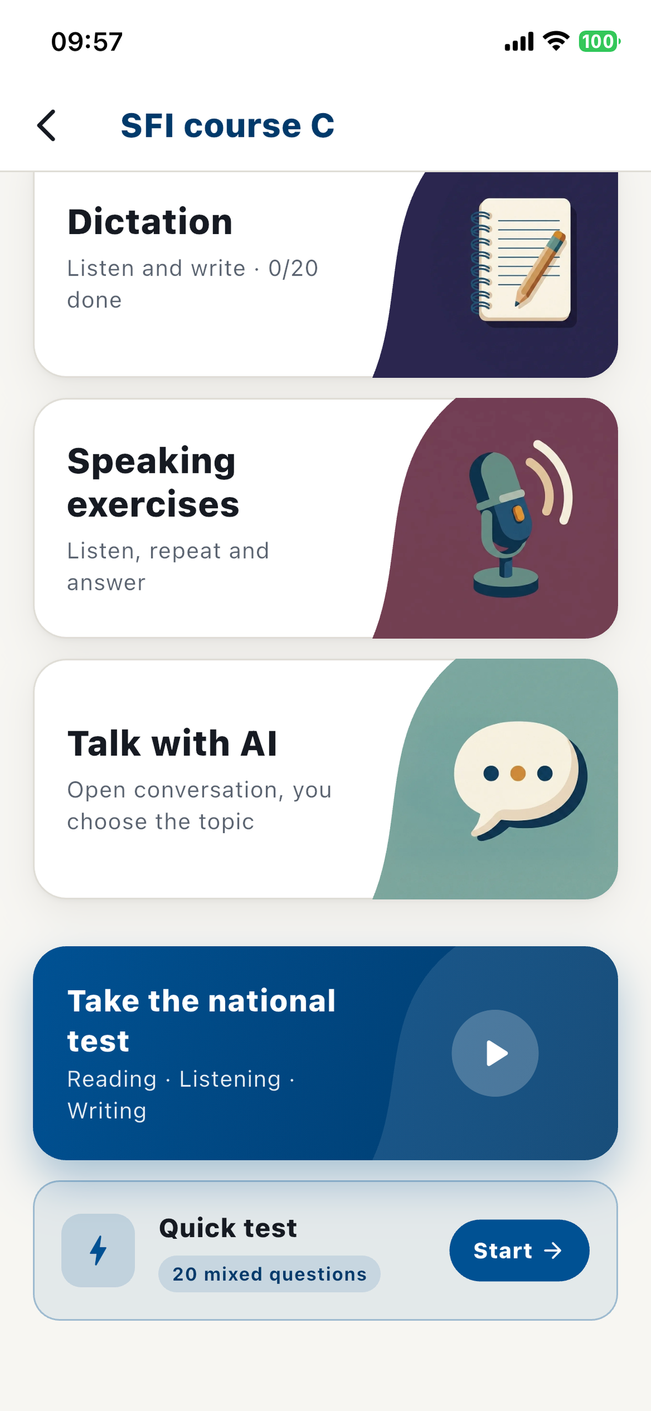 SFI Prov: Learn Swedish screenshot 4