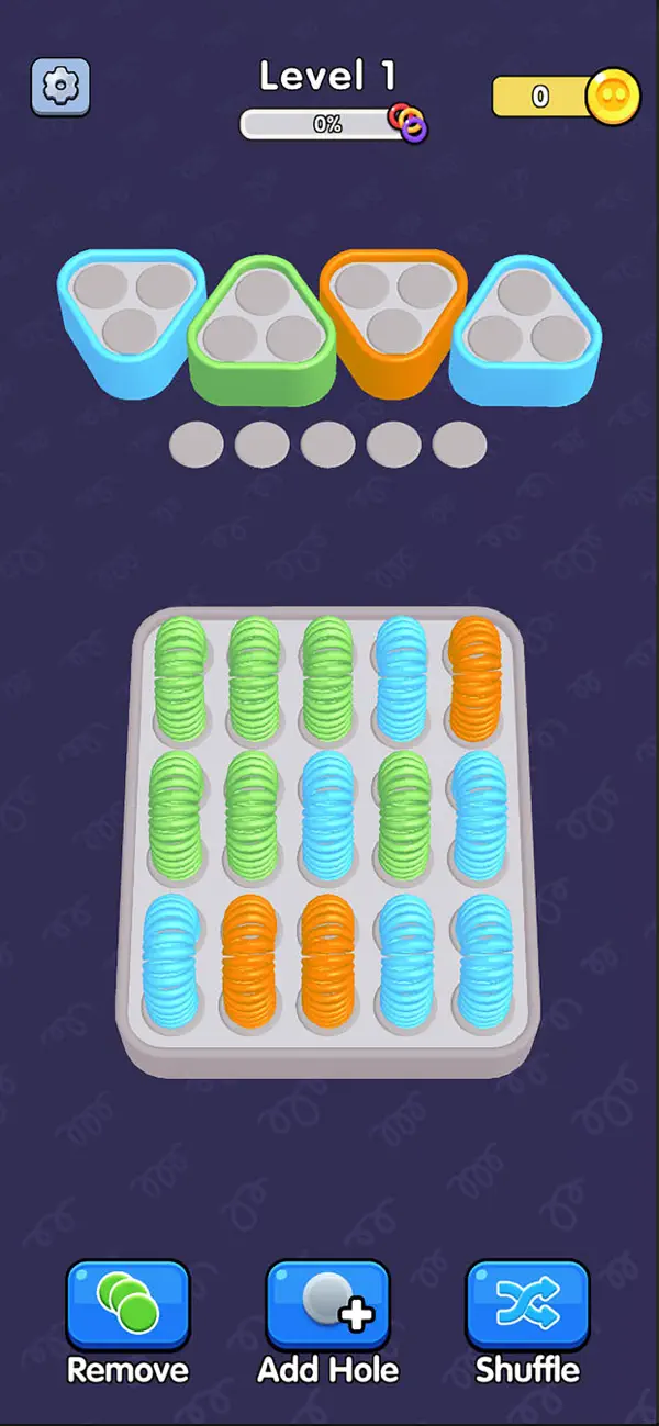 #2. Crazy Slinky Sort (iOS) 由: 皓翔 骆