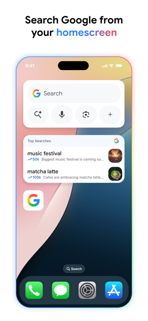 Google - More ways to search Screenshot