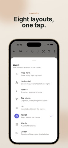 Mind Map: Smart Mind iPhone screenshot