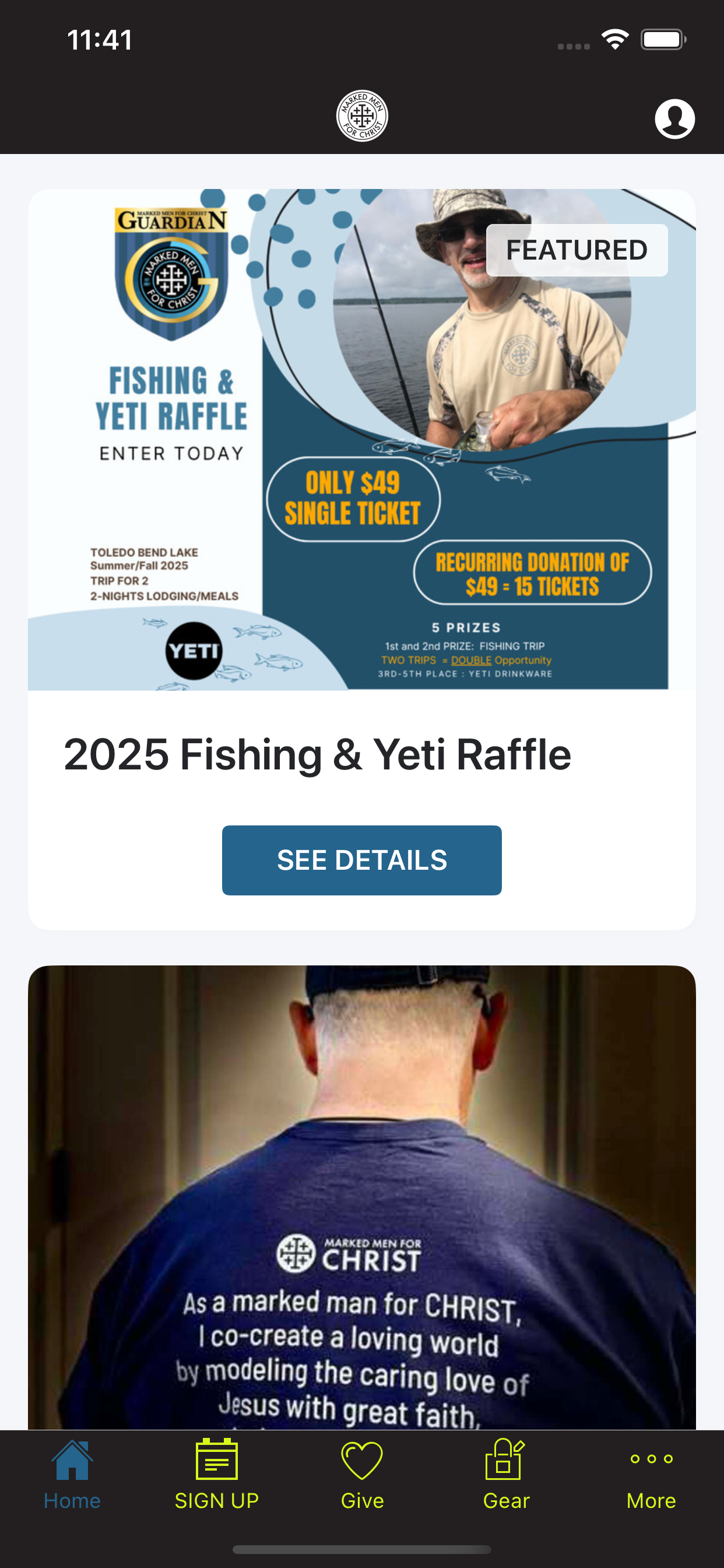 Marked Men For Christ