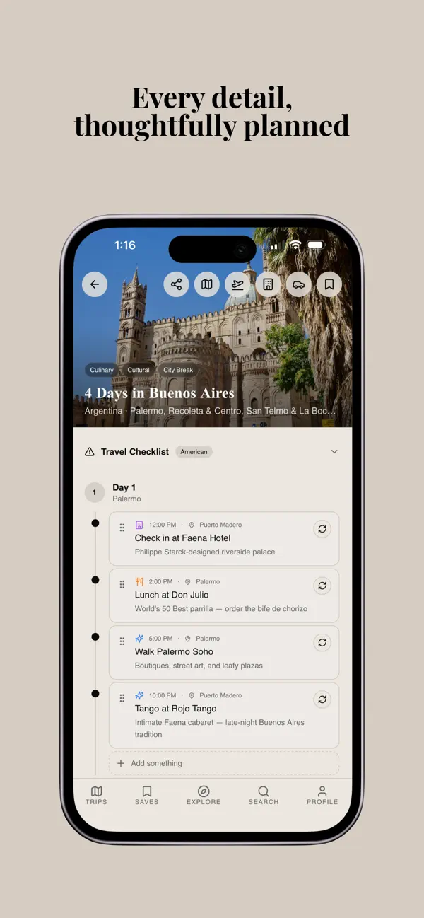 Screenshot #2 pour Reis - Travel, Curated