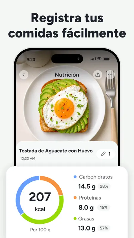 Calife: Cuenta Calorías IA screenshot 3 of 6