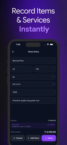 LedgerFlow – Khata & Invoice Screenshot 6 of 8