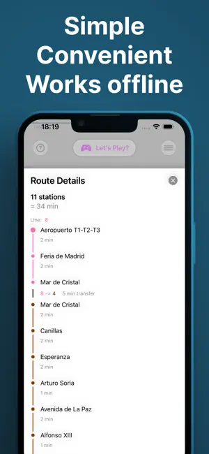 Metro Spain: Offline City Map screenshot 3