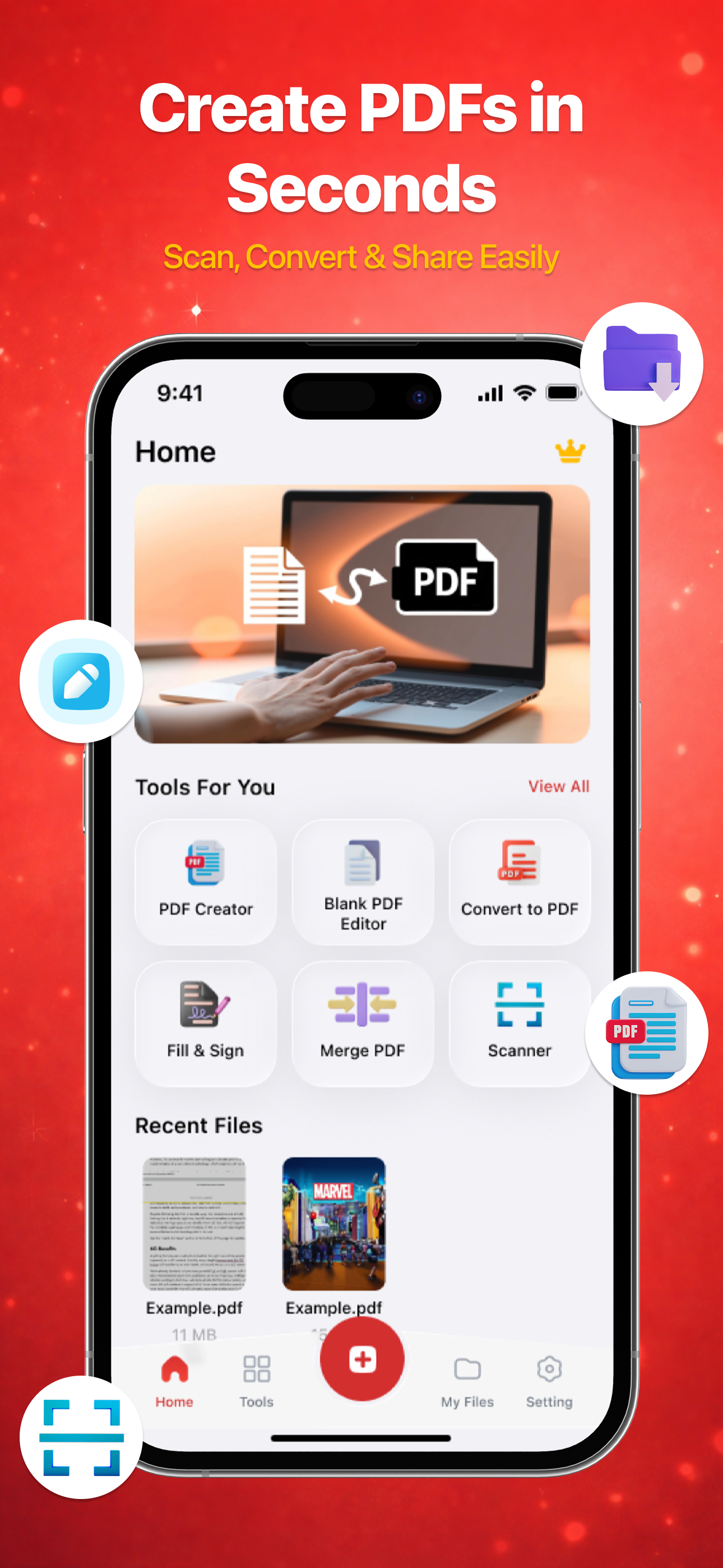 PDF Maker : Converter,Scanner