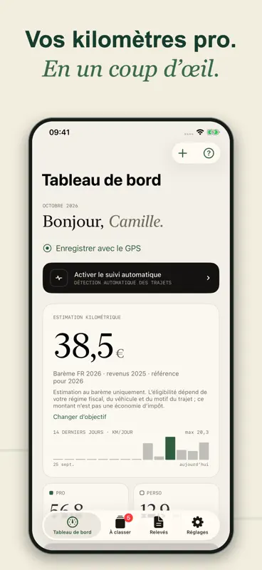 Kilométrage Pro : Trajo screenshot 2 of 6