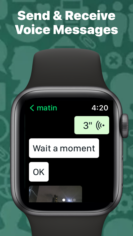 #2. WhatsChat: Whats Chat on Watch (iOS) Podle: 天祺 王